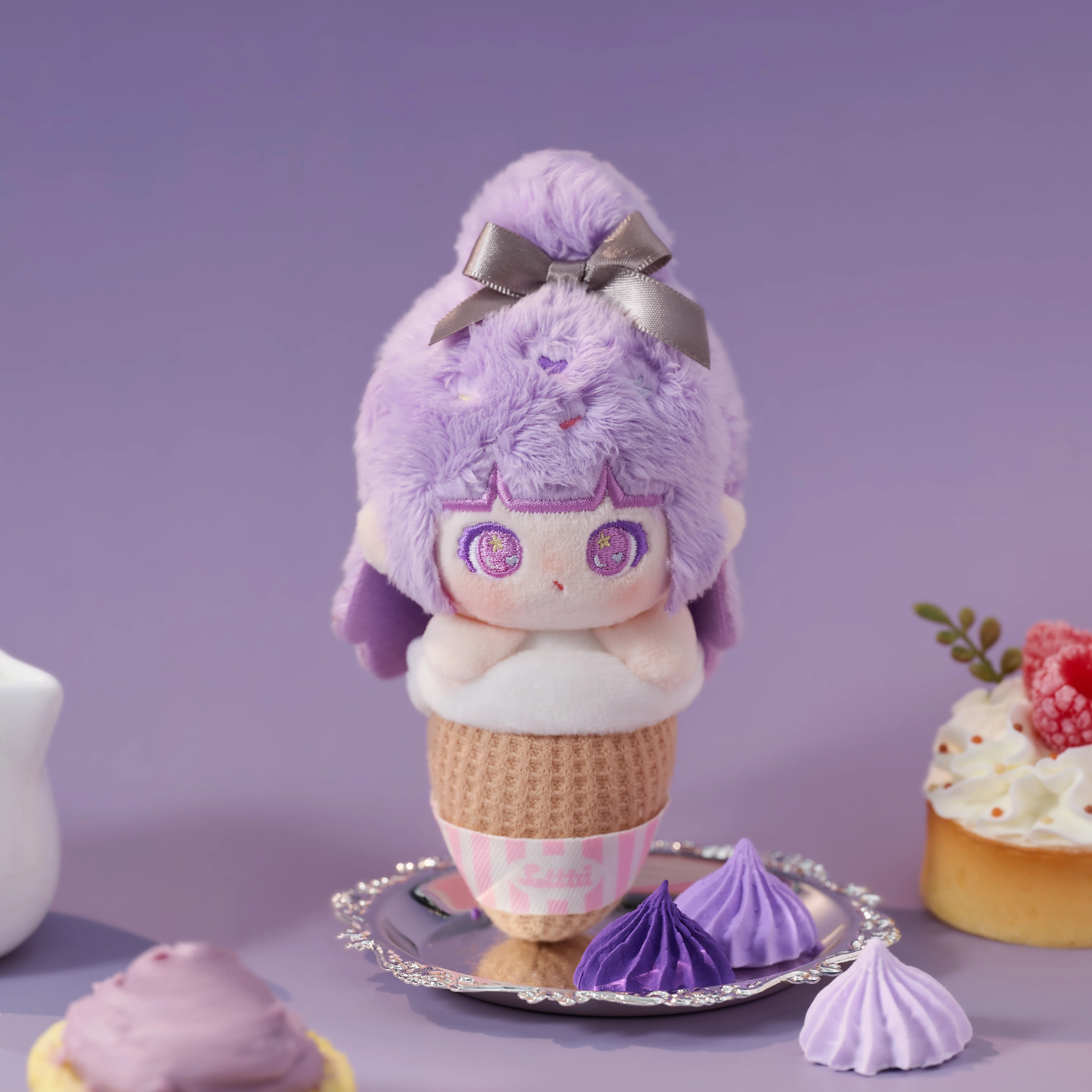 Liita Rainbow Cone Series Plush Keychain - Image 3