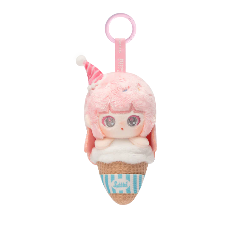 Liita Rainbow Cone Series Plush Keychain - Image 9